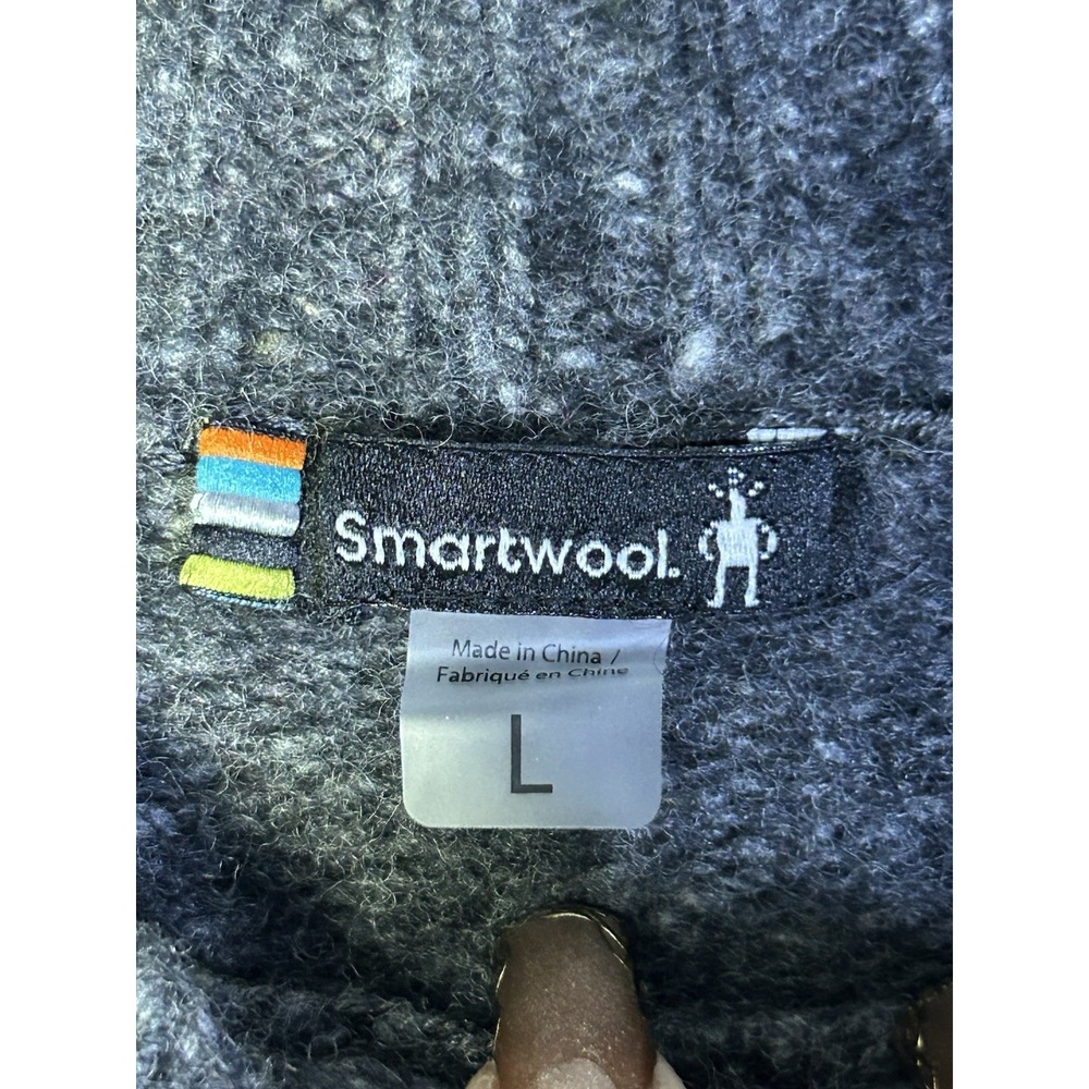 Smartwool Women's Cozy Lodge Ombre Sweater Size L Fits Like A Small Merino Blend - Picture 4 of 8